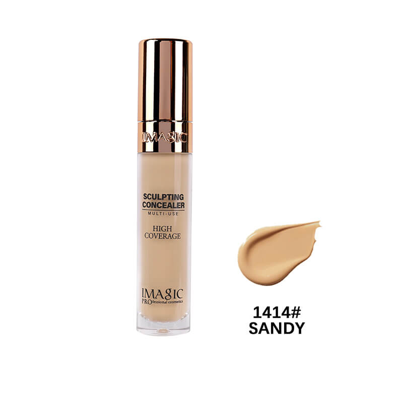 IMAGIC Professional Sculpting Concealer، كونسيلر خافي عيوب كريمي متعدد الاستخدامات يوفر تغطية عالية لإخفاء الهالات السوداء وعيوب البشرة