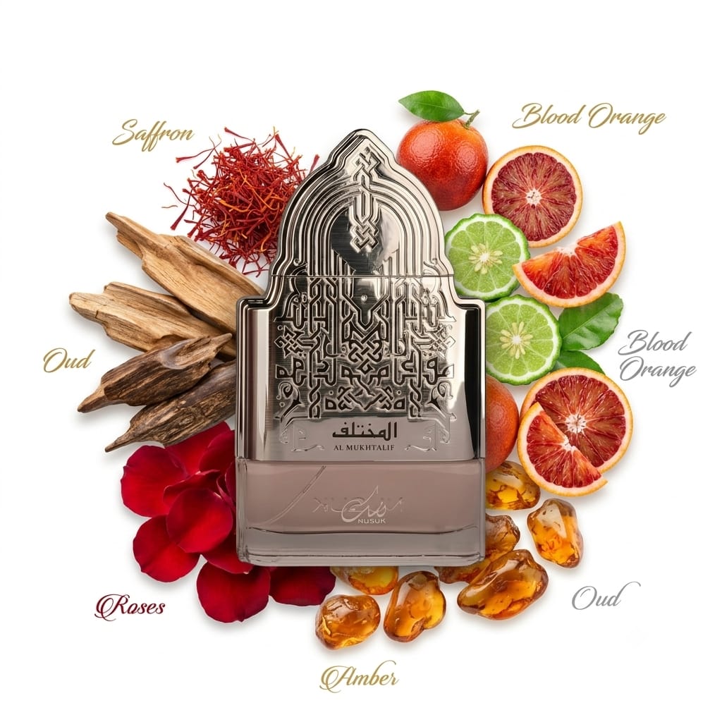 عطر المختلف النسائي (Al Mukhtalif Women) من نسك 100مل