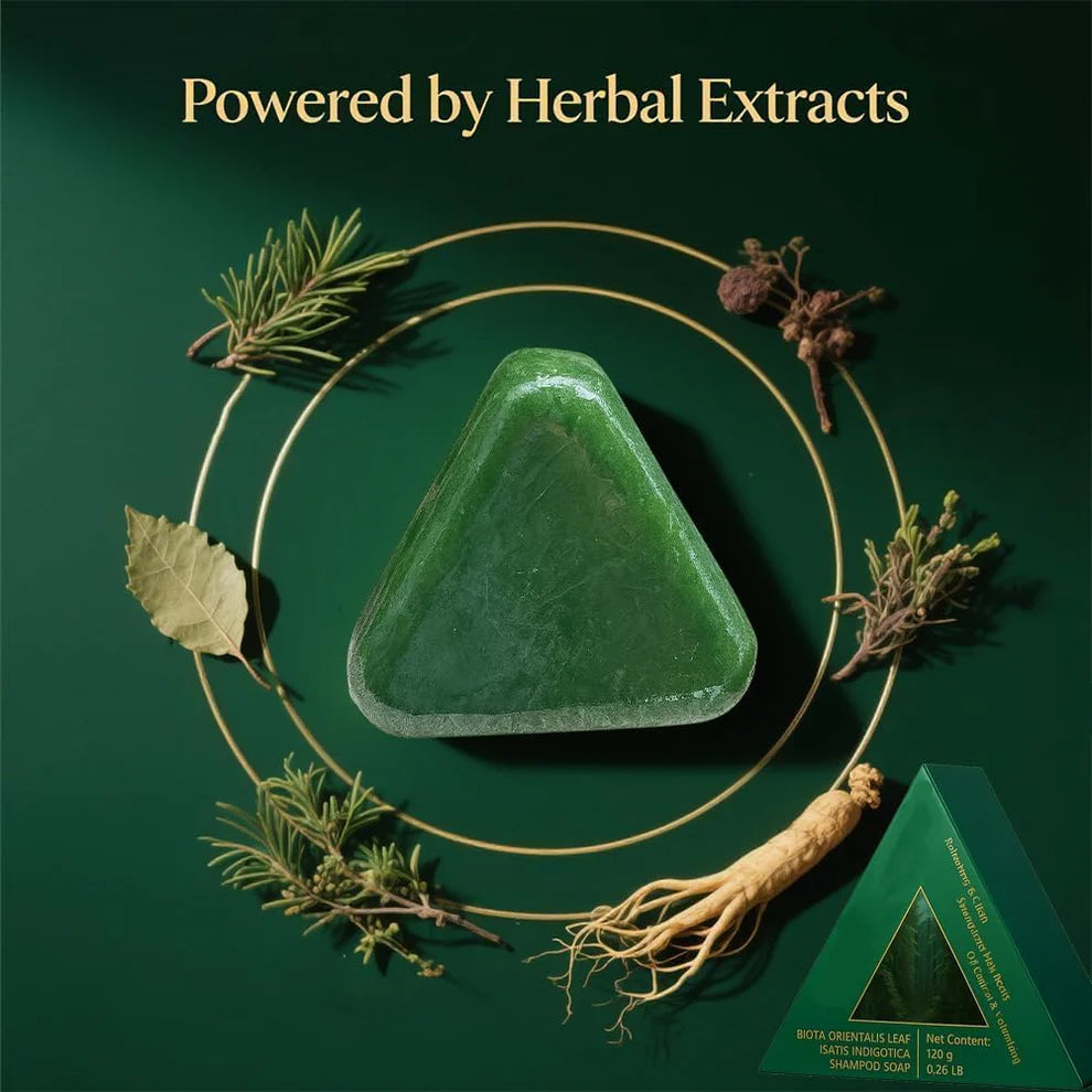 Seven Green Nature Original Herbal Soap for Hair Care