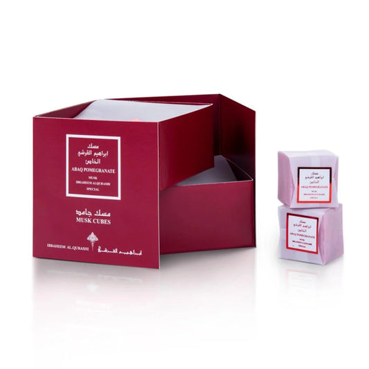 Musk cubes - pomegranate