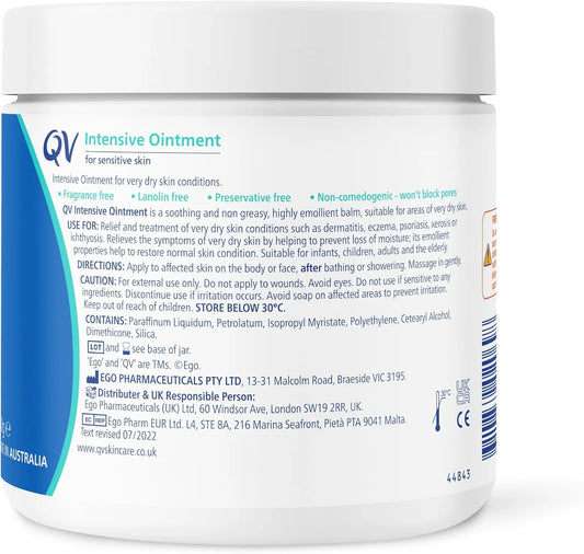 QV Intensive Cream for Dry and Sensitive Skin - 450g