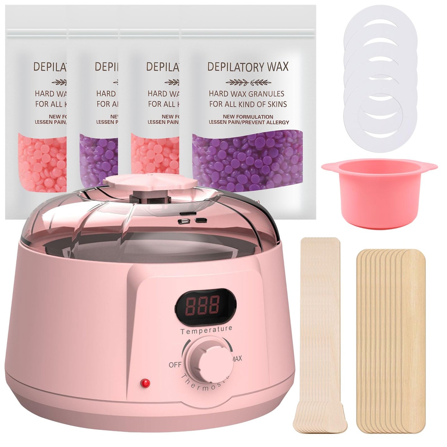 جهاز هو سخان شمعي لازالة الشعر من نوع لوف .Wax AX911