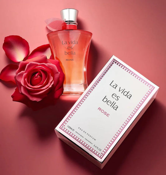 عطر لا فيدا إس بيلا روز (La Vida Es Bella Rose) من فراغرانس وورلد - 100 مل