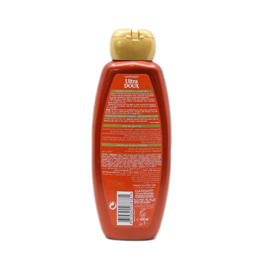 Garnier Ultra Doux Hair Shampoo 400ml Castor Oil