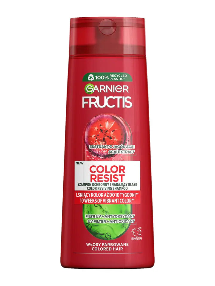 Garnier Fructis Color Resist Fortifying Shampoo for Colored and Highlighted Hair 400ml