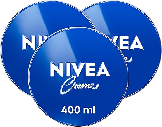 NIVEA Moisturizing Cream, Universal All-Purpose Moisturizer for Face, Body, Hands, Tin