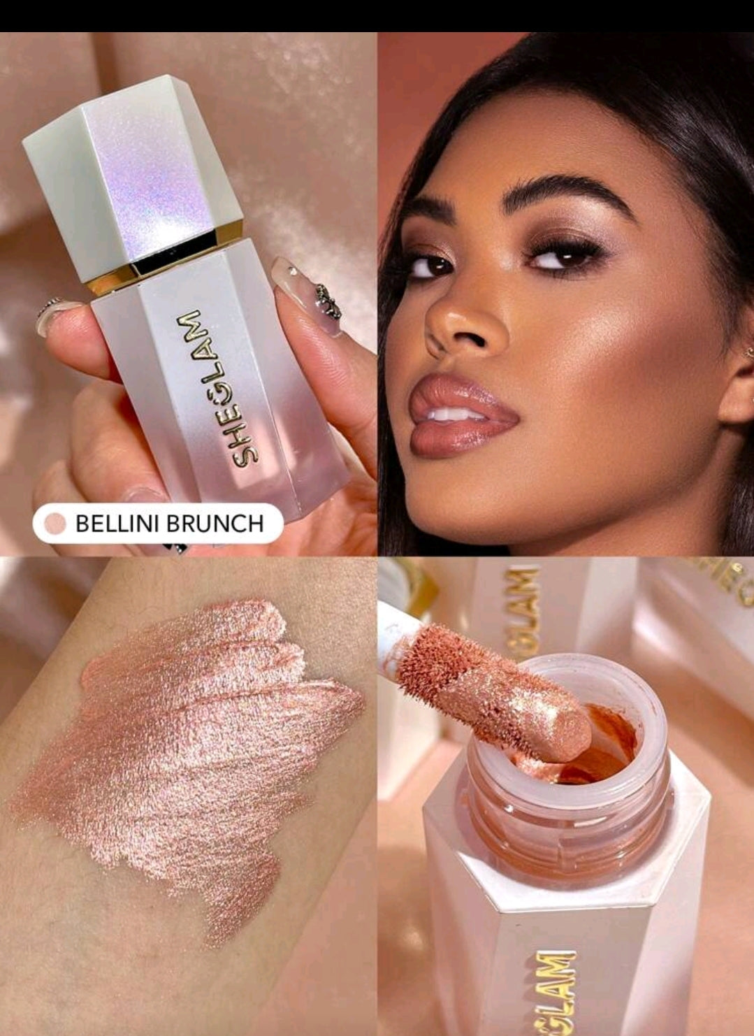 (Glow Bloom Liquid Highlighter) إضاءه شيجلام