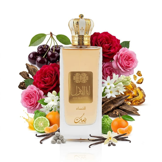 عطر أنا الأول الذهبي للنساء (Ana Al Awwal Golden) من نسك 100مل