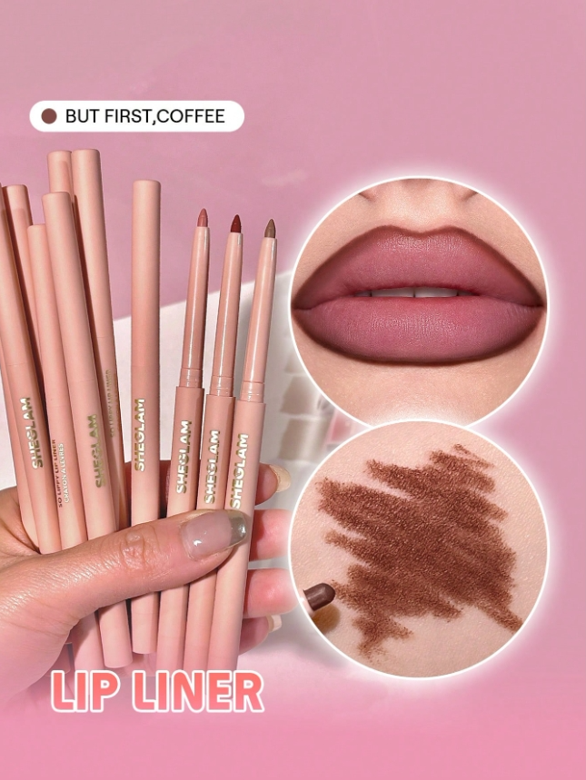 SHEGLAM So Lippy Lip Liner-Crimson Highly Pigmented Matte Cream Lip Liner
