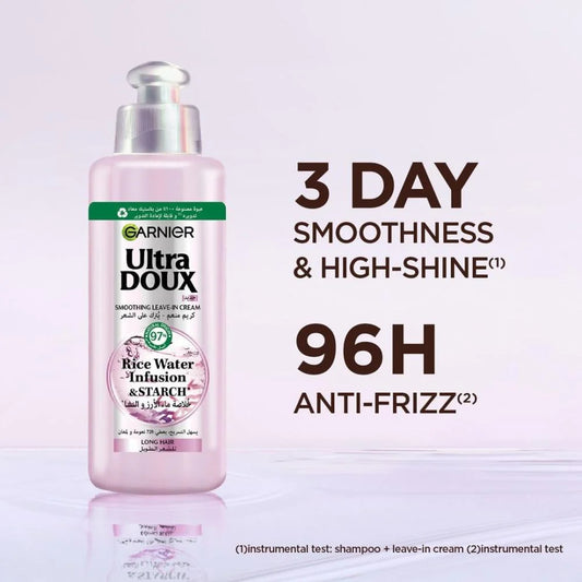 Garnier Ultra Doux Rice Water and Starch Extract Hair Cream - 200 ml