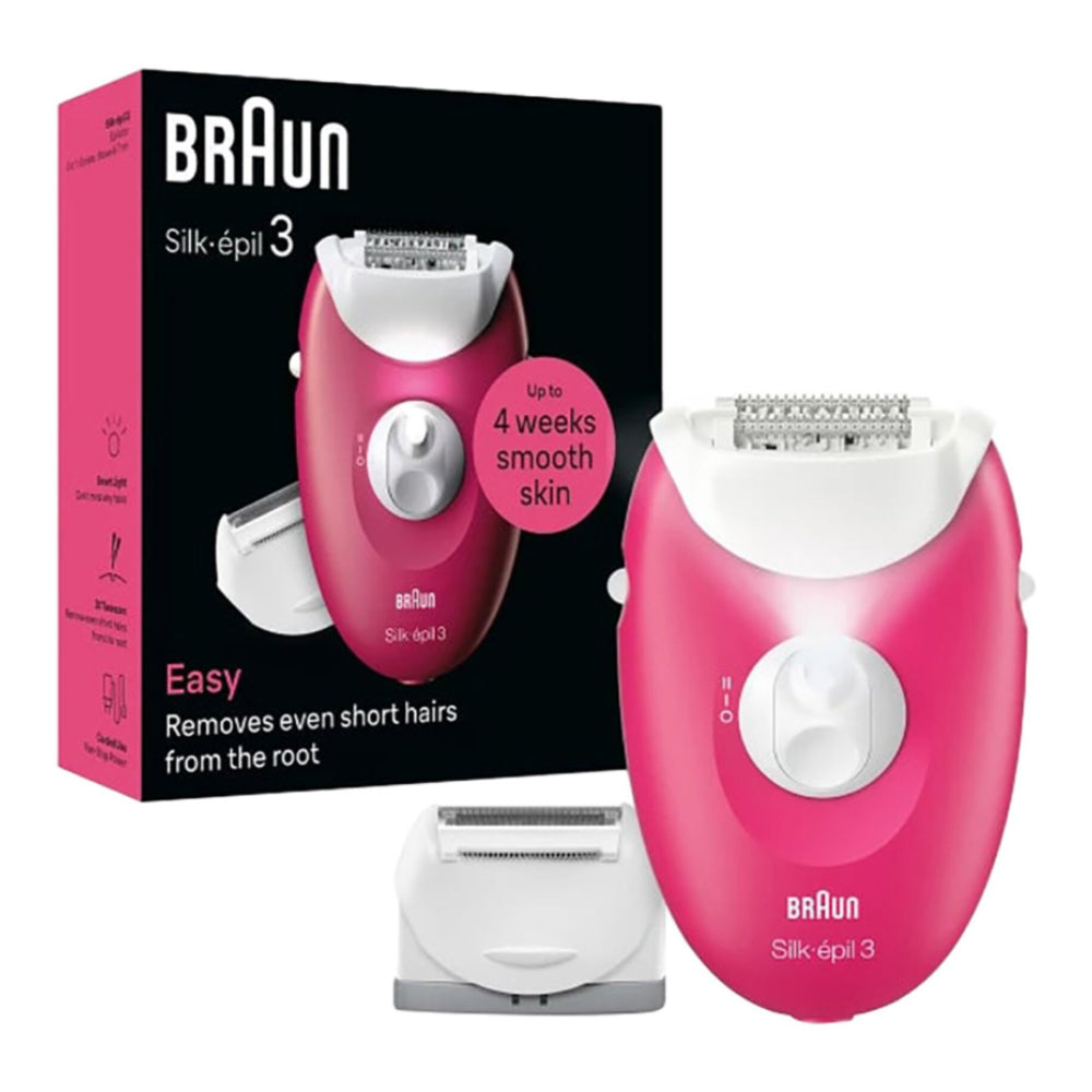 براون سيلك ازالة الشعر 3 في 1