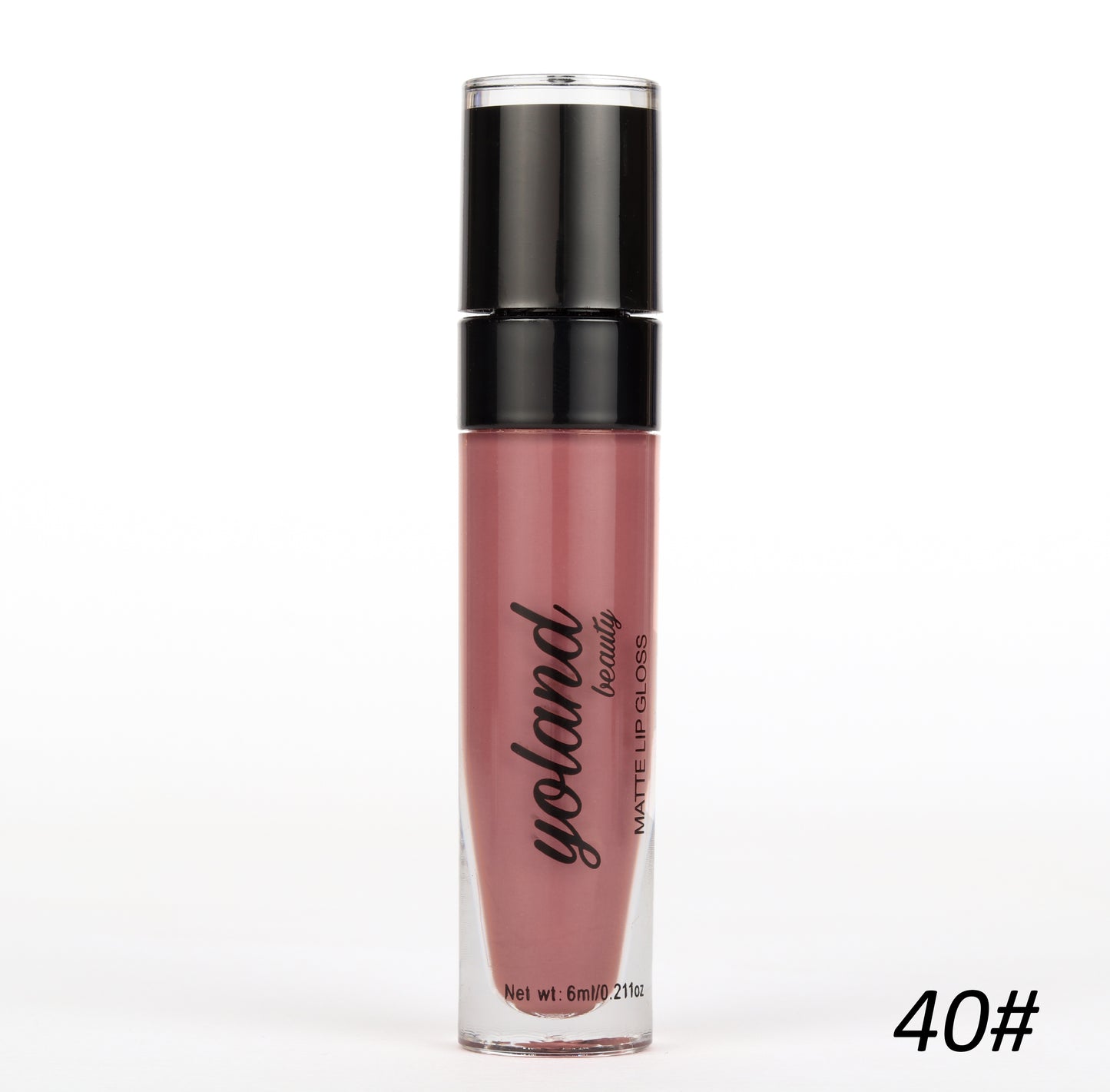 Yolande Beauty Liquid Gloss Lipstick, Shade 40