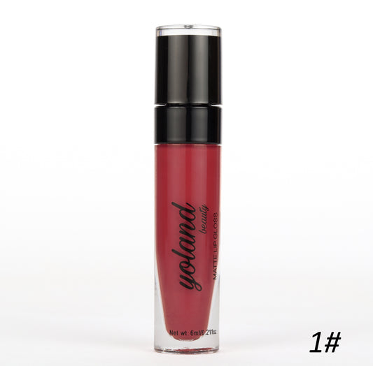 Yolande Beauty Liquid Gloss Lipstick, Shade 40