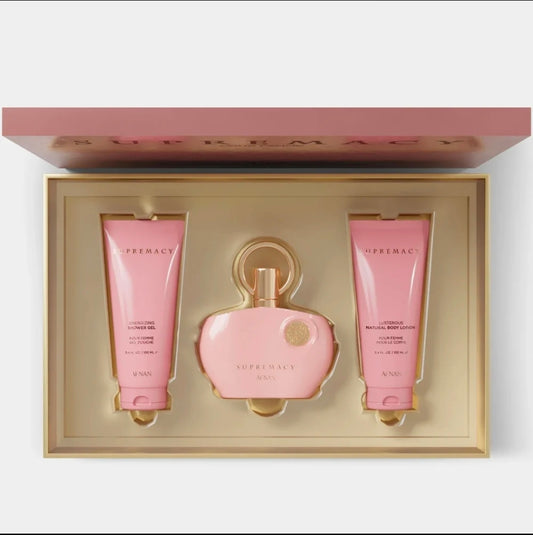 مجموعة هدايا العطور النسائية أفنان سوبريماسي بينك (Afnan Supremacy Pink