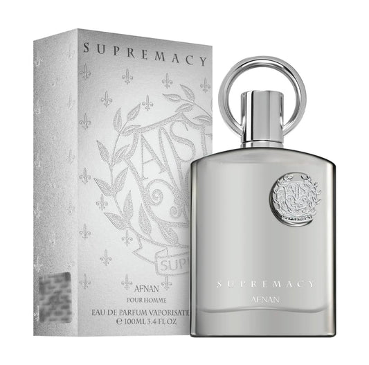 عطر سوبريماسي سيلفر (Supremacy Silver) للرجال من دار أفنان (Afnan)