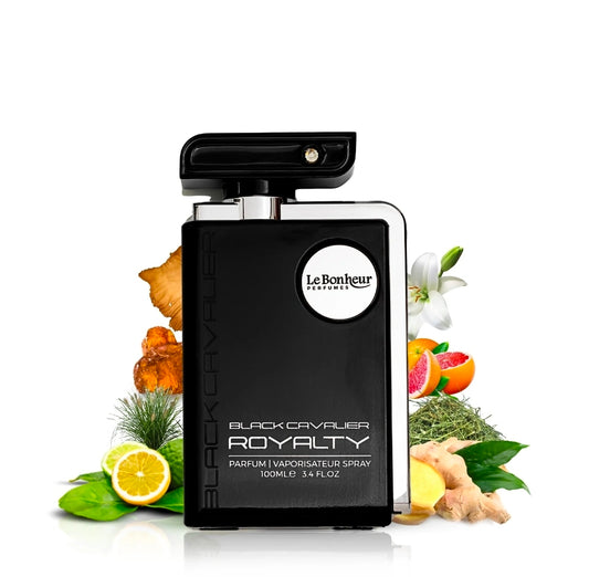 عطر «بلاك كافالير روياليتي» (Black Cavalier Royalty)