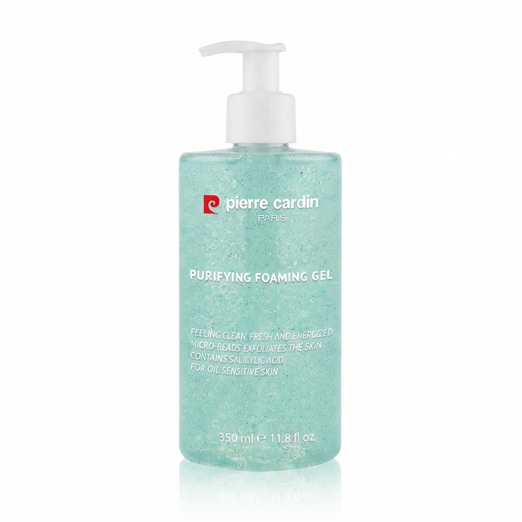 جل رغوي منقي للوجه من بيير كاردان (Pierre Cardin Purifying Foaming Gel)