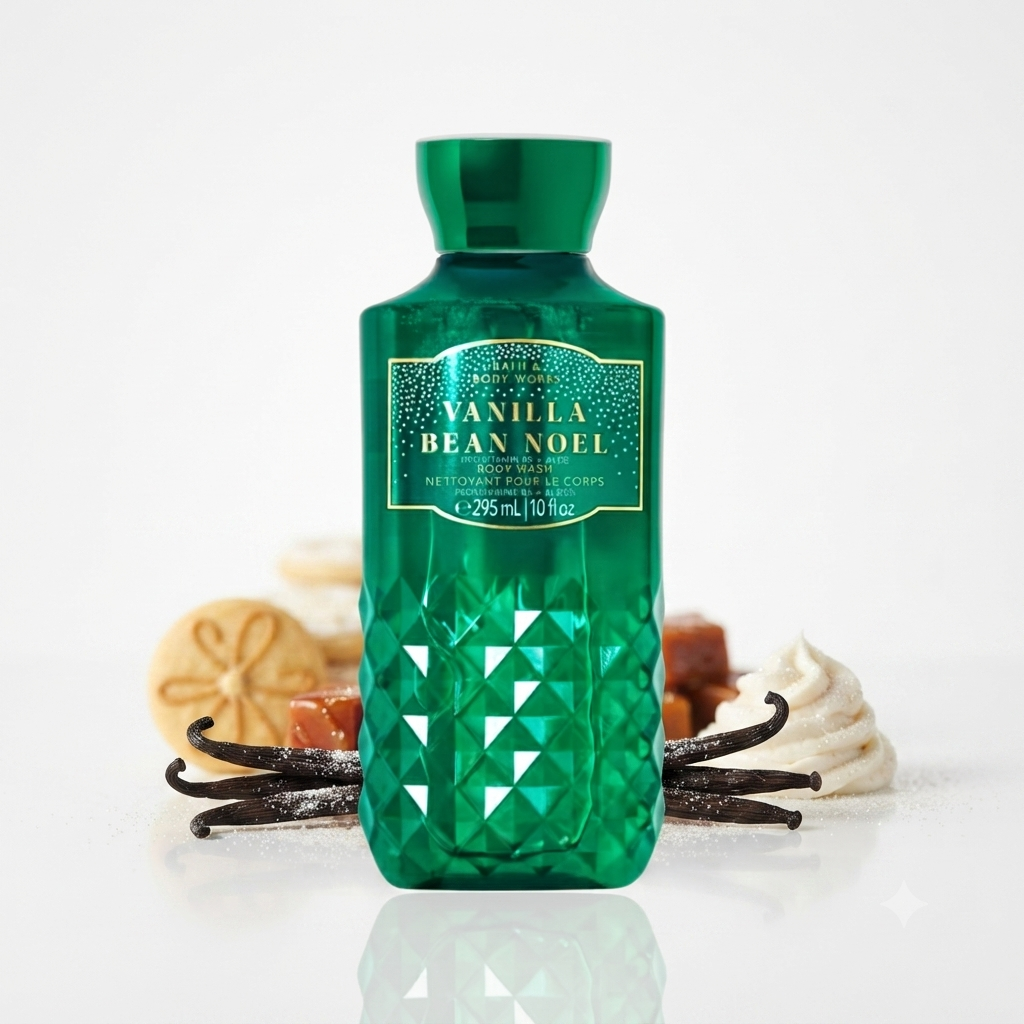 غسول للجسم فانيلا بين نويل من باث آند بودي ووركس (Bath & Body Works Vanilla Bean Noel Body Wash)