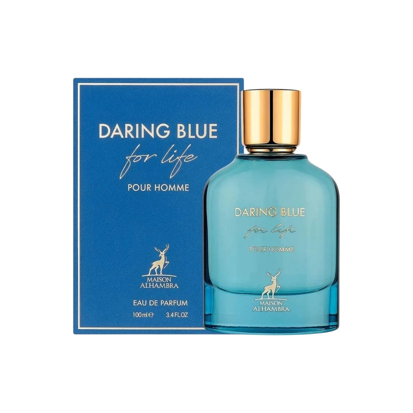عطر دارينج بلو فور لايف للرجال من ميسون الحمبرا | Maison Alhambra Daring Blue For Life Pour Homme