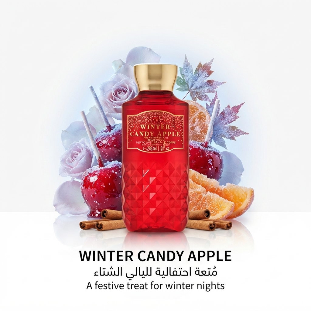 غسول للجسم وينتر كاندي أبل من باث آند بودي ووركس (Bath & Body Works Winter Candy Apple Body Wash)
