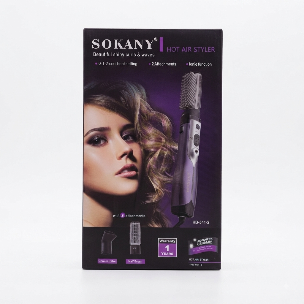 مصفف الشعر الهوائي الساخن سوكاني (Sokany Hot Air Styler)