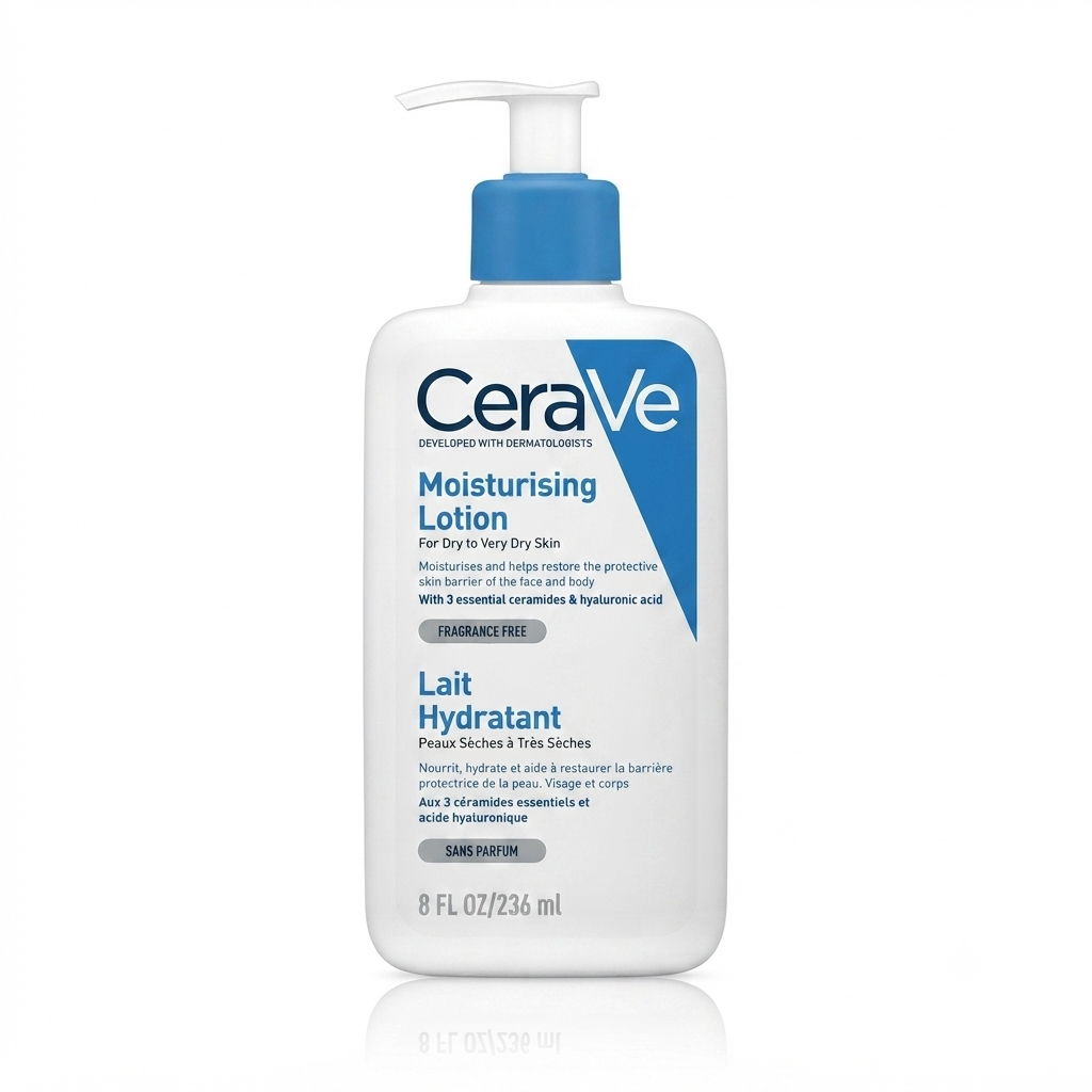 لوشن الترطيب اليومي من سيرافي (CeraVe Moisturising Lotion).. ترطيب مكثف ونعومة فائقة تدوم طوال اليوم