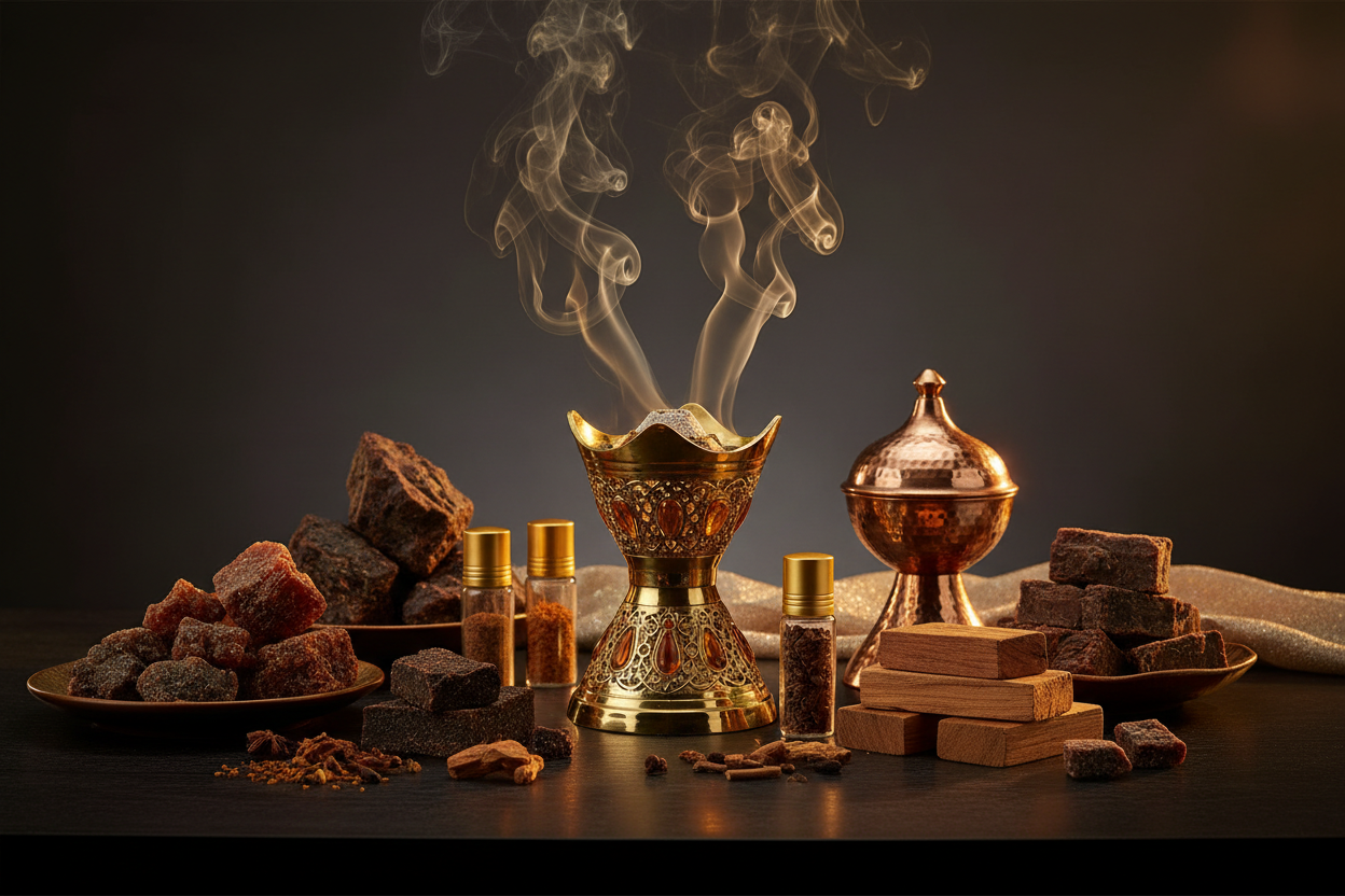 العودة والبخور وملطفات الجو