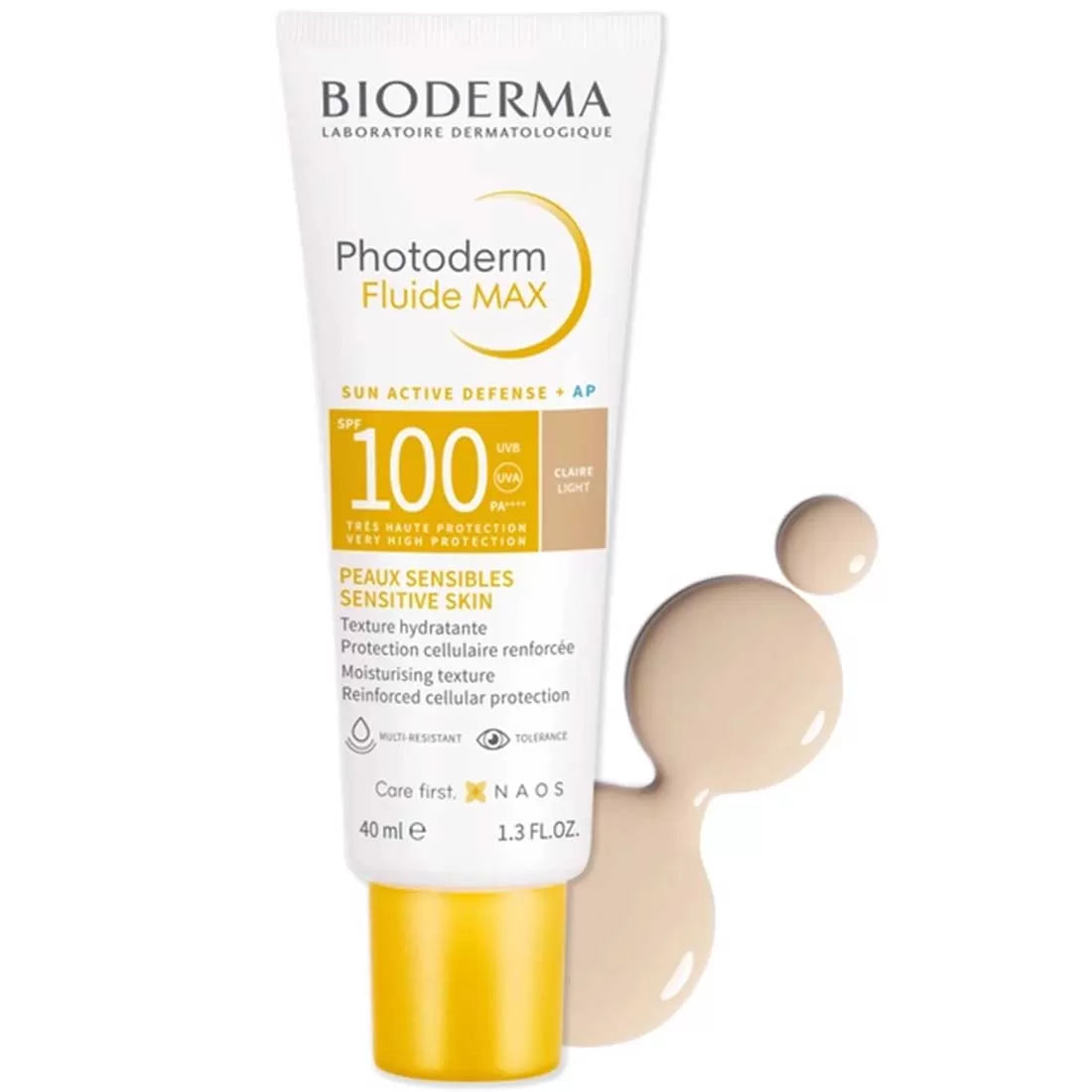 بيوديرما واقي شمس فوتوديرم ماكس فلويد SPF+100 للبشرة - 40 مل