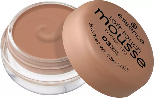 كريم أساس Essence Soft Touch Mousse هو منتج مكياج يتميز بقوام خفيف ورقيق