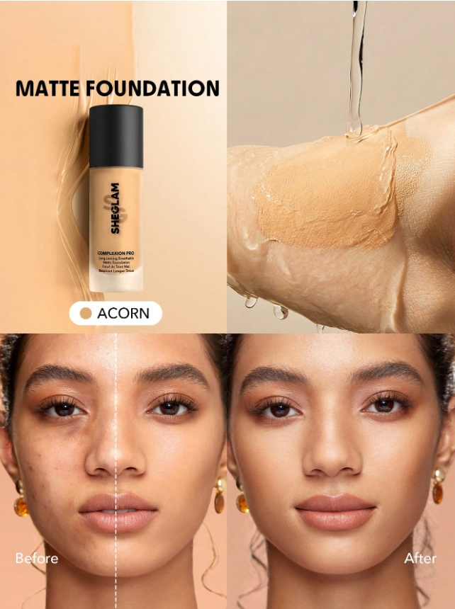 كريم أساس شيجلام كومبليكسشن برو (Sheglam Complexion Pro Foundation)، 
