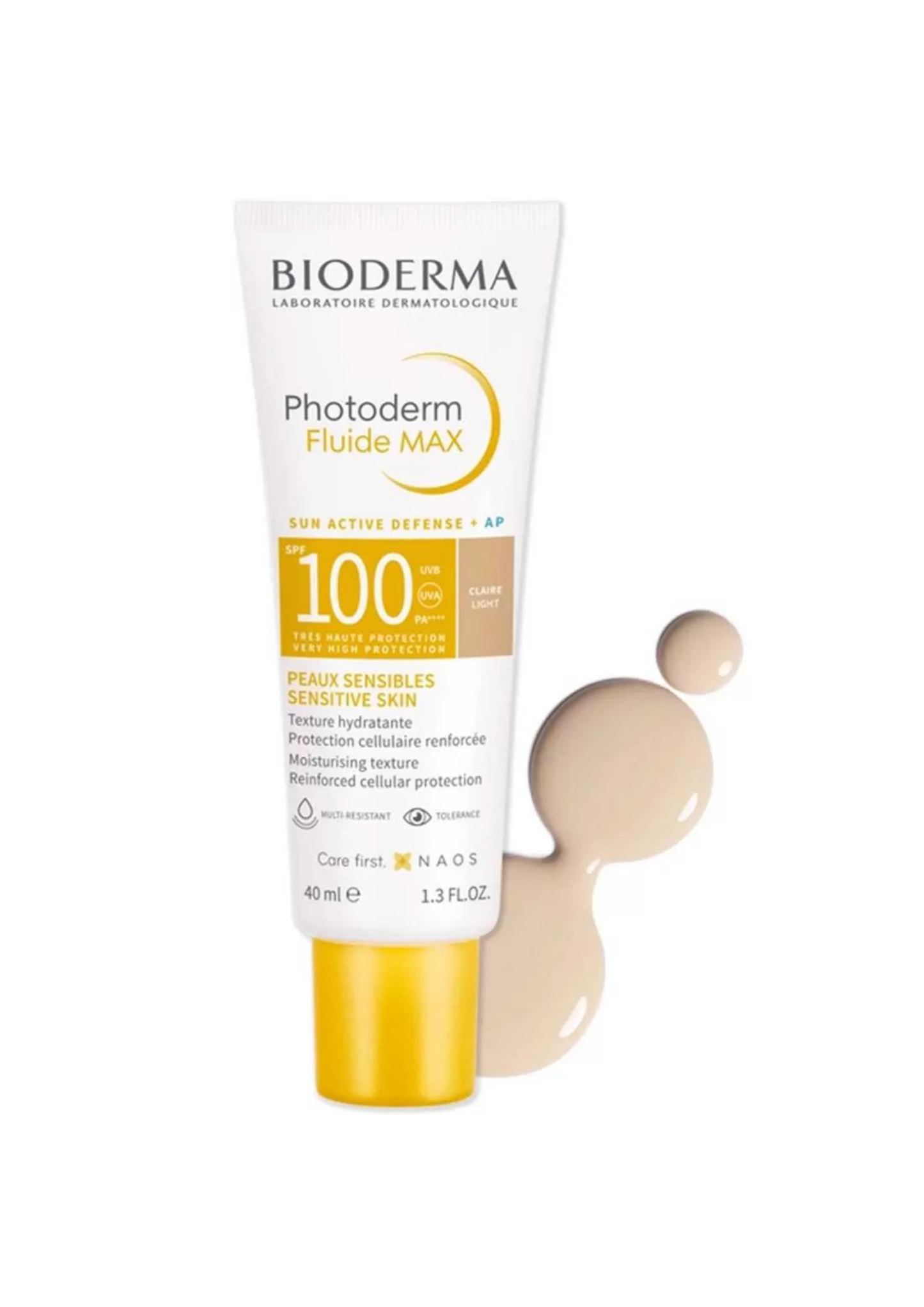 بيوديرما واقي شمس فوتوديرم ماكس فلويد SPF+100 للبشرة - 40 مل