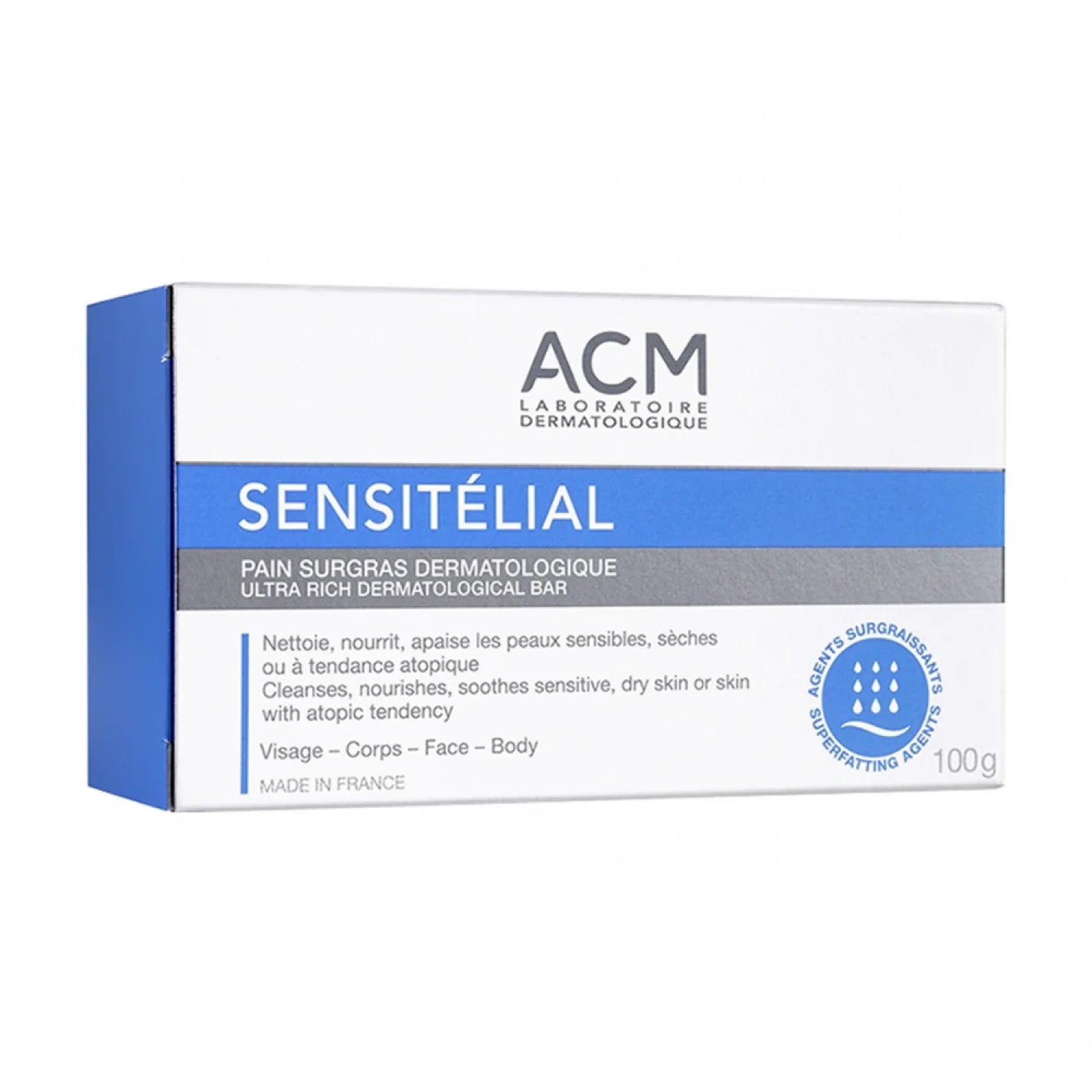 ACM Sébionex Cleansing and Soothing Bar - 100g