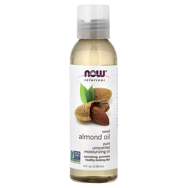 NOW Solutions Sweet Almond Oil, Pure, Unscented