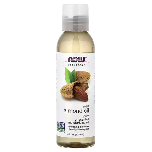 NOW Solutions Sweet Almond Oil, Pure, Unscented