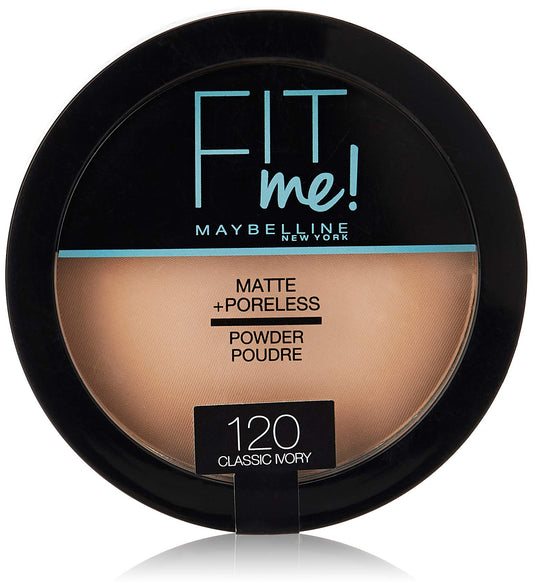 Maybelline Fit Me Powder to set makeup and minimize pores