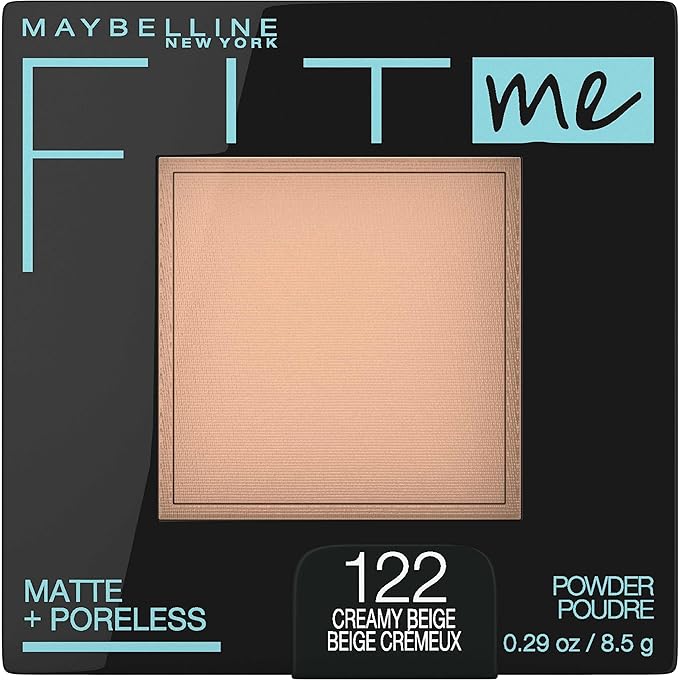 Maybelline Fit Me Matte + Poreless Pressed Face Powder & Face Setting Powder,