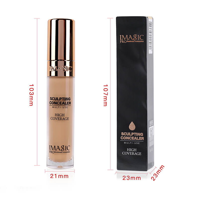 IMAGIC Professional Sculpting Concealer، كونسيلر خافي عيوب كريمي متعدد الاستخدامات يوفر تغطية عالية لإخفاء الهالات السوداء وعيوب البشرة
