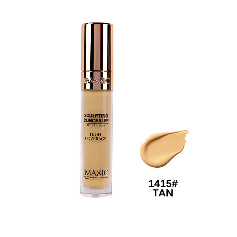 IMAGIC Professional Sculpting Concealer، كونسيلر خافي عيوب كريمي متعدد الاستخدامات يوفر تغطية عالية لإخفاء الهالات السوداء وعيوب البشرة