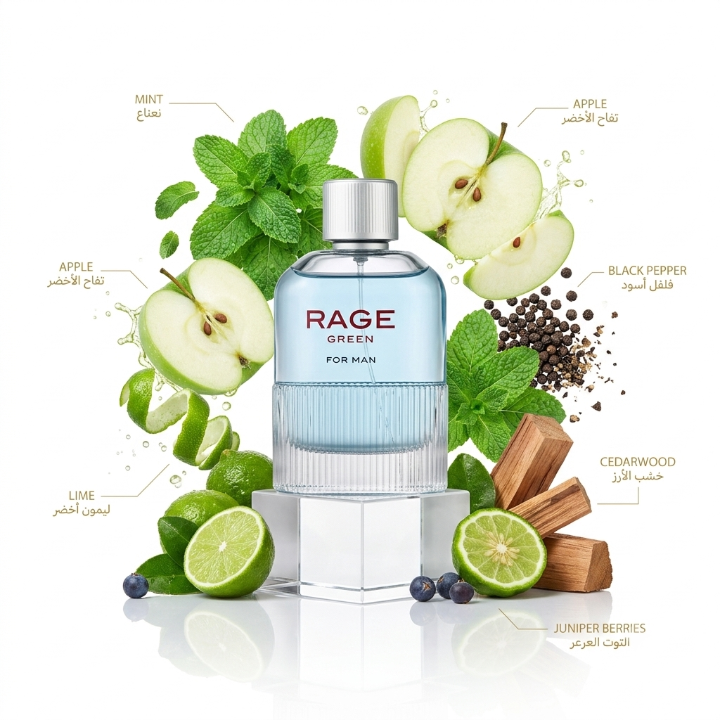 عطر ريج جرين للرجال | Rage Green For Man