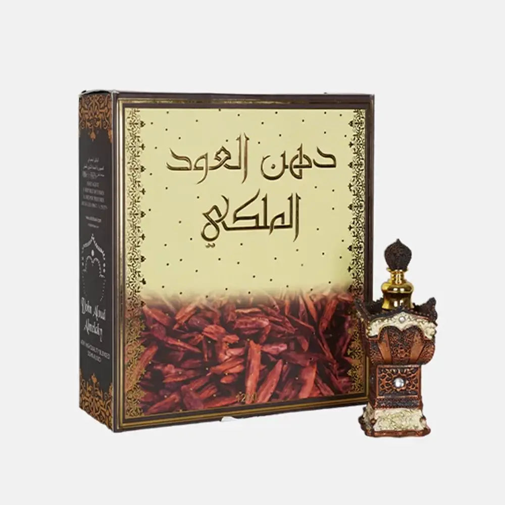 عطر دهن العود الملكي 12مل