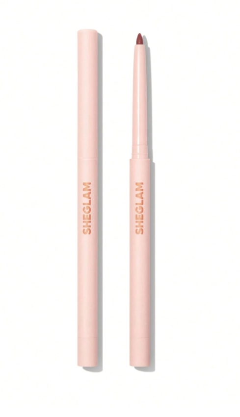 SHEGLAM قلم تحديد الشفاه So Lippy-قلم تحديد الشفاه الكريمي غير اللامع القرمزي، ذو صبغة عالية