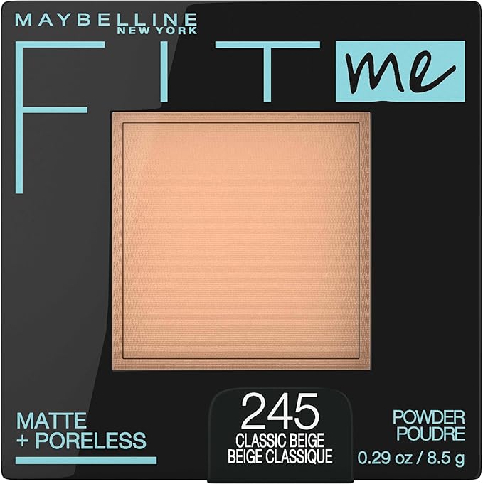 Maybelline Fit Me Matte + Poreless Pressed Face Powder & Face Setting Powder,