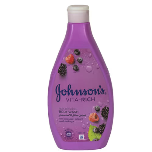 Johnson's Vita-Rich Liquid Soap (Shower Gel) with Pomegranate Flower Extract