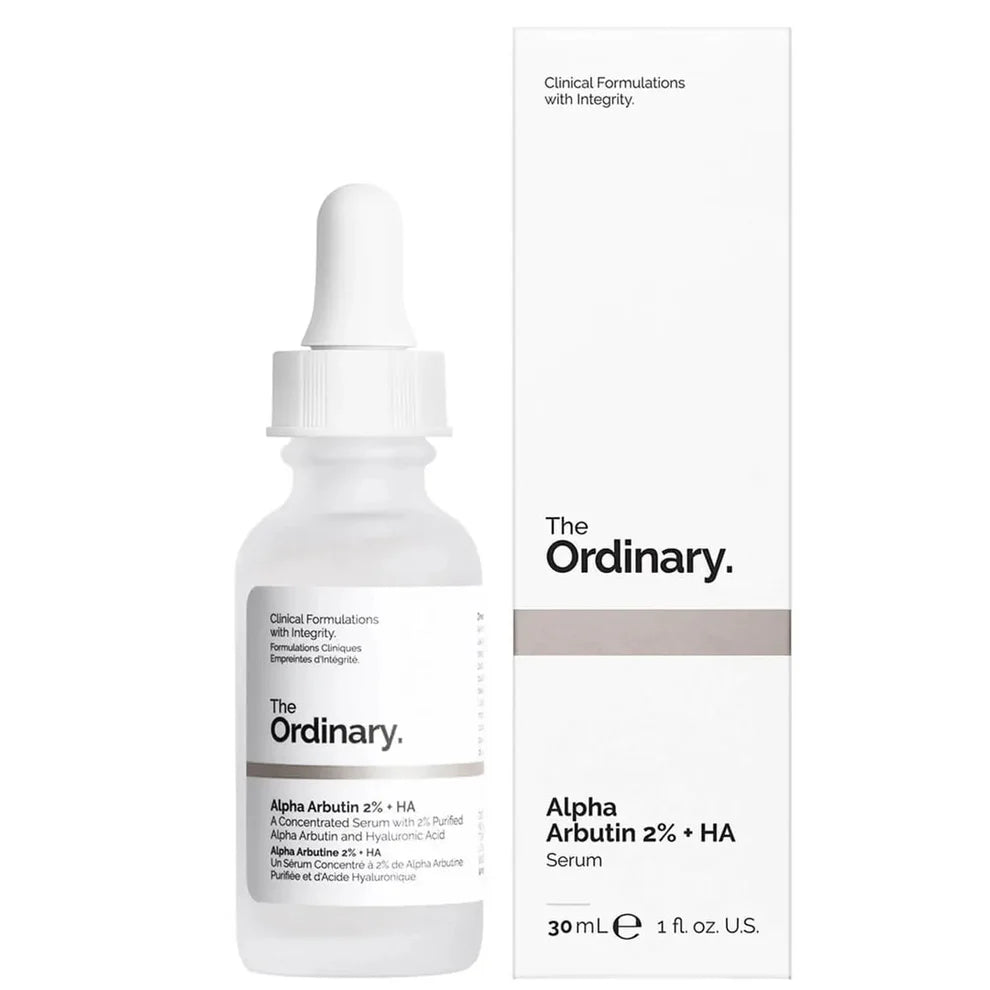 Alpha Arbutin 2% + Hyaluronic Acid Serum - 30ml