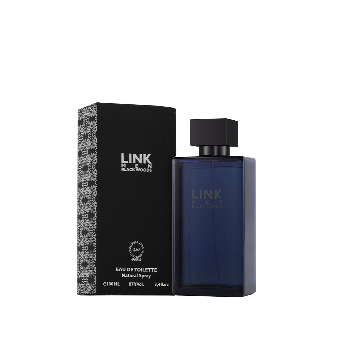 Deraah Link Black Men's Fragrance