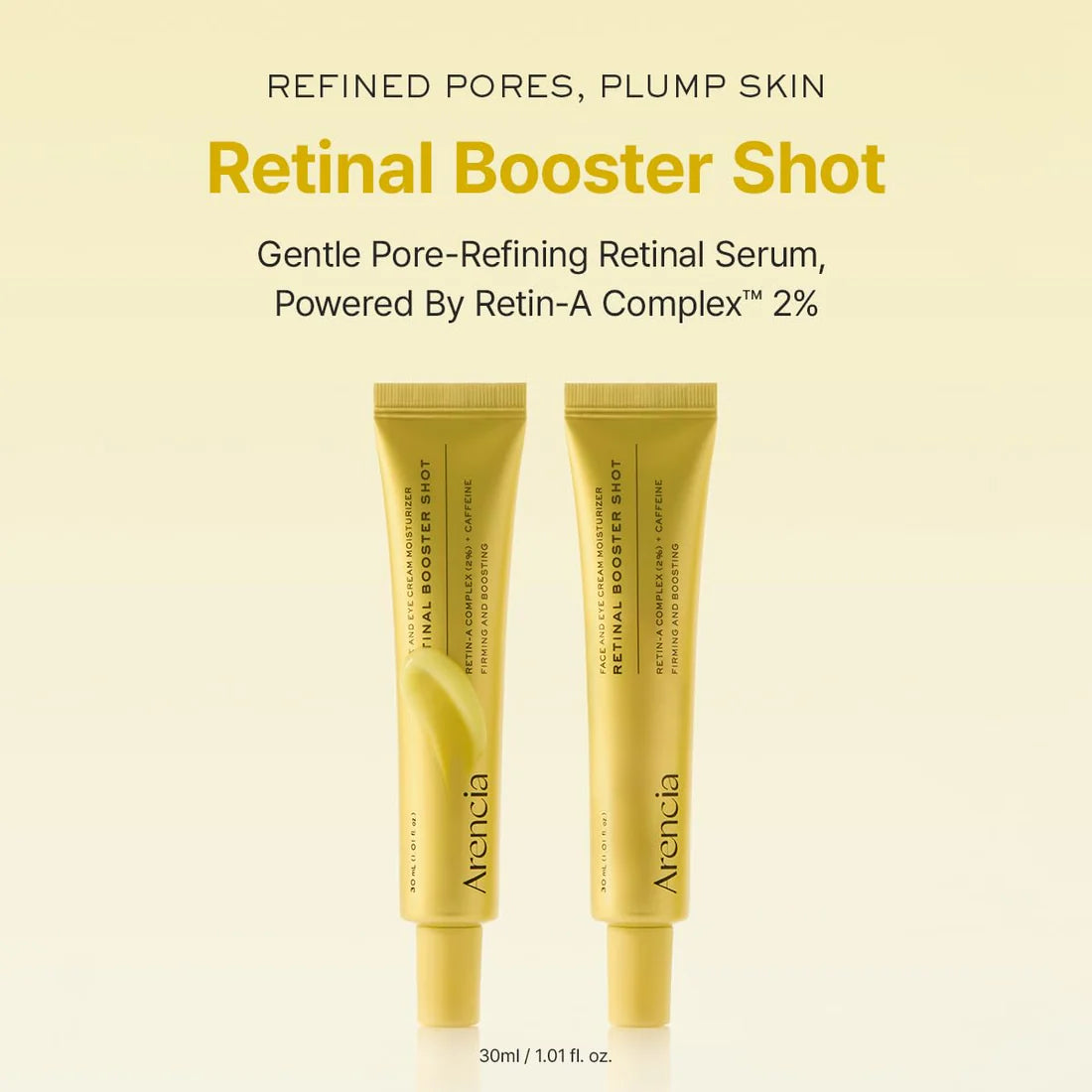 Arensia Retinal Anti-Wrinkle Skin Care Booster Shot - 30ml