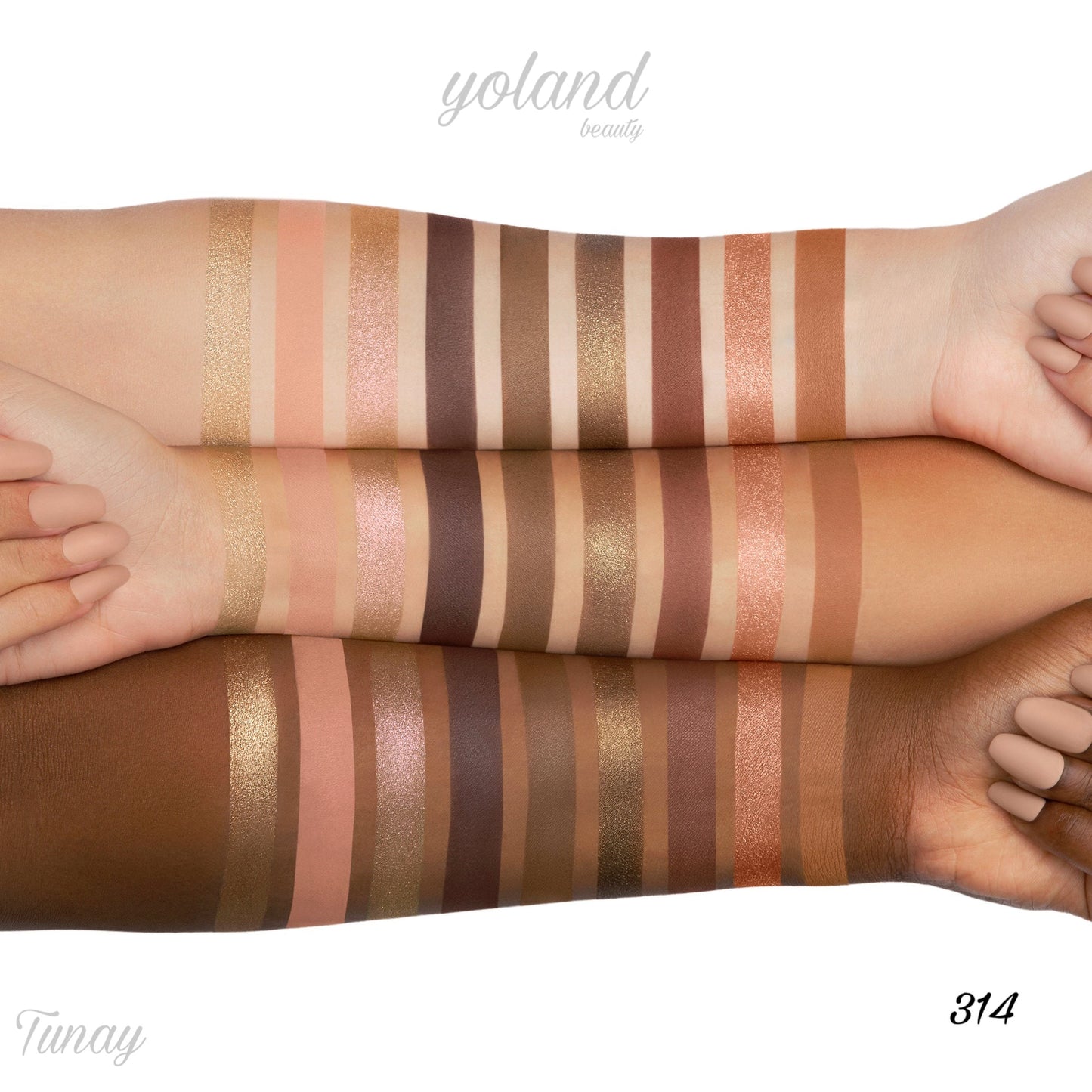 Yolland Beauty Tunai Eyeshadow
