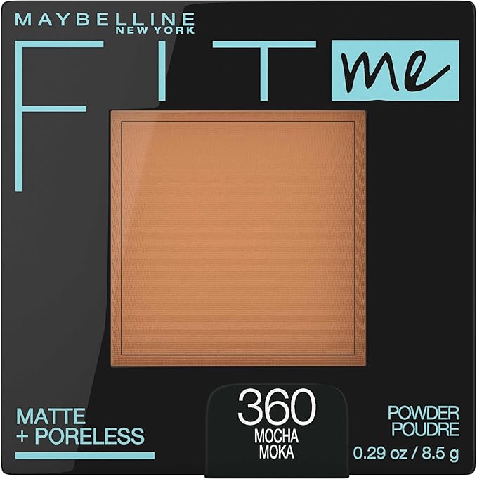 Maybelline Fit Me Matte + Poreless Pressed Face Powder & Face Setting Powder,
