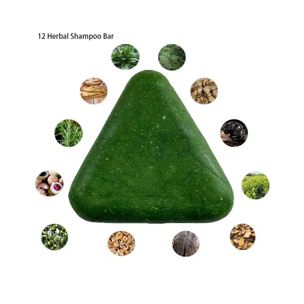 Seven Green Nature Original Herbal Soap for Hair Care