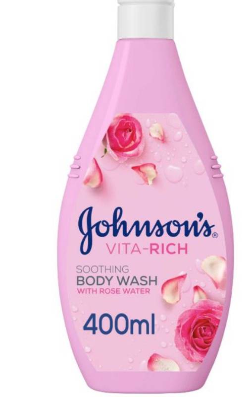 Johnson's Vita-Rich Liquid Soap (Shower Gel) with Pomegranate Flower Extract